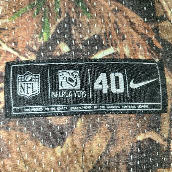 Nike NFL Green Bay Packers Aaron Rodgers #12 Camouflaged Football Jersey - Picture 4 of 4